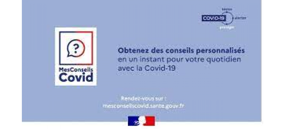 Mes Conseils Covid - Isolement, tests, vaccins, attestations, contact à risque…